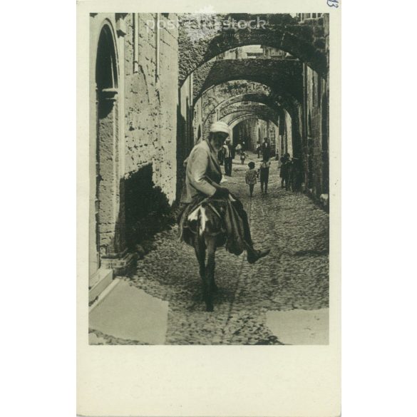 Rhodes - The Muslim Quarter. Photo sheet, postcard. (2791017)