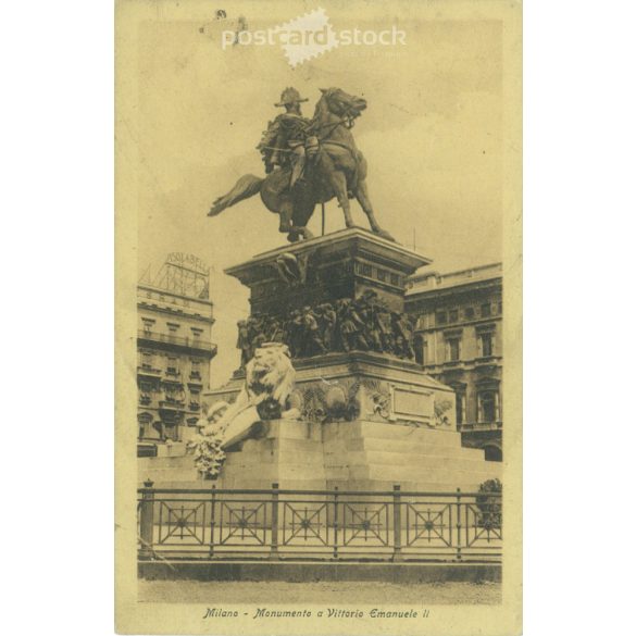 Milan – Monument to Vittorio Emanuele II. Photo sheet, postcard. (2791021)