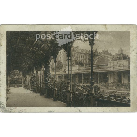 1926 – Karlsbad. City park. Photo sheet, postcard. (2791022)