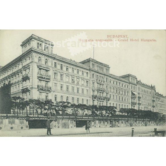 1912 – Budapest. Grand Hotel Hungaria. Photo sheet, postcard. (2791035)