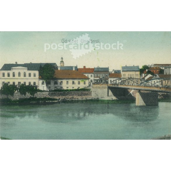 Greetings from Uzhhorod. Colored photo sheet, postcard. (2791044)