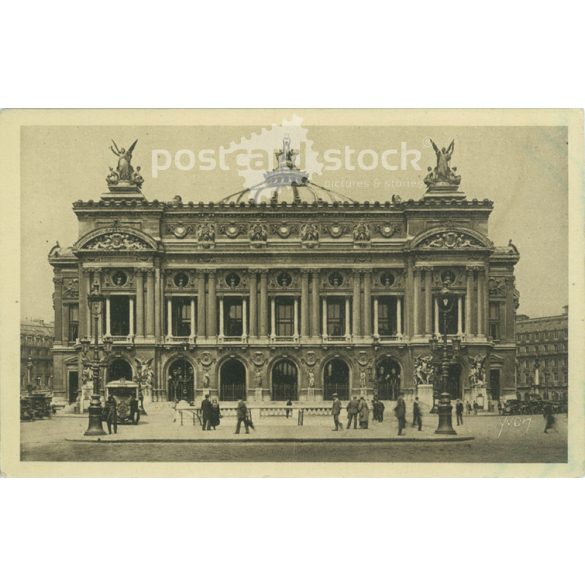 Paris. The Opera. Photo sheet, postcard. (2791062)