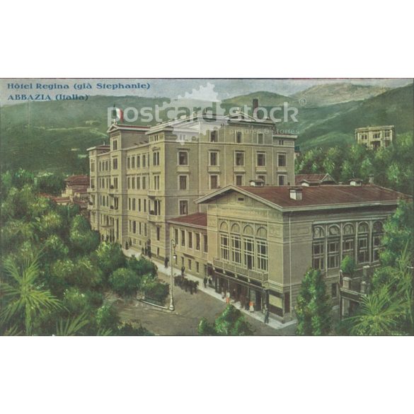 Abbazia. Hotel Regina. Colored photo sheet, postcard. (2791066)