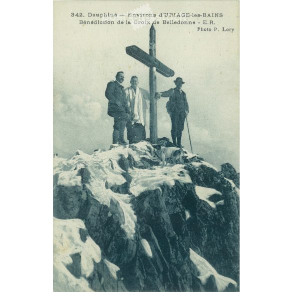 Dauphiné. A province in southeastern France. The blessing of the crosses in Belledonne. Photo: P Lory. Photo sheet, postcard. (2791068)