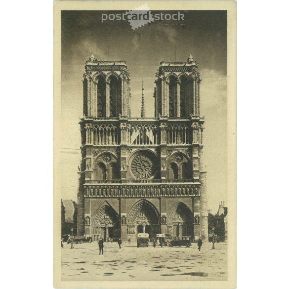 Paris. Notre-Dame Cathedral. Photo sheet, postcard. (2791078)