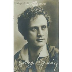   Portrait photo of actor Oszkár Beregi. Photo sheet, postcard. (2791082)