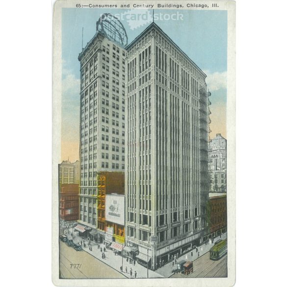 Chicago. Colored photo sheet, postcard. (2791085)