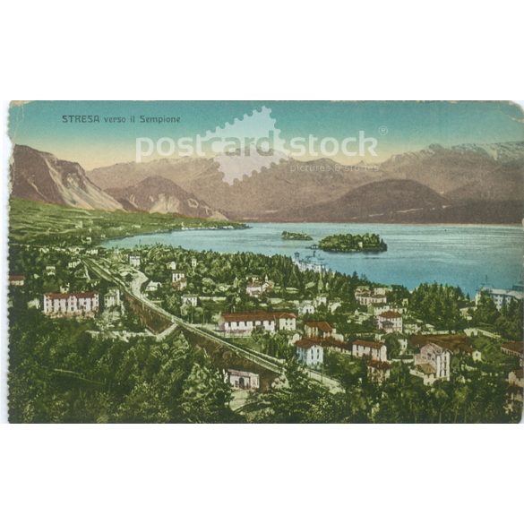 Stresa. Colored photo sheet, postcard. (2791091)