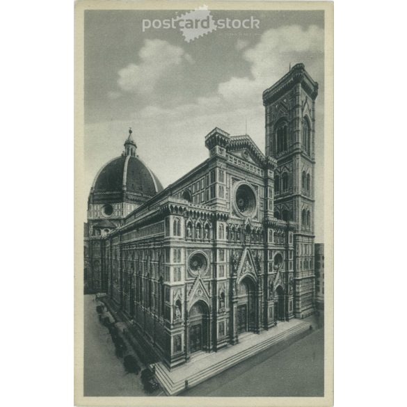 Florence. Frontage of the cathedral. Photo sheet, postcard. (2791093)