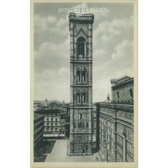 Florence. The Bell Tower of the Cathedral (Giotto). Photo sheet, postcard. (2791100)