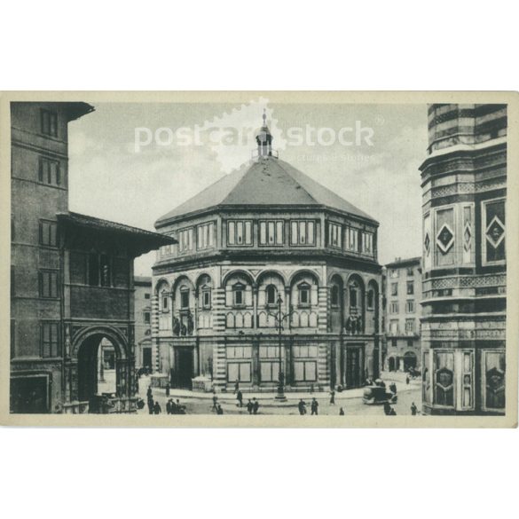 Florence. The Baptistery. Photo sheet, postcard. (2791102)