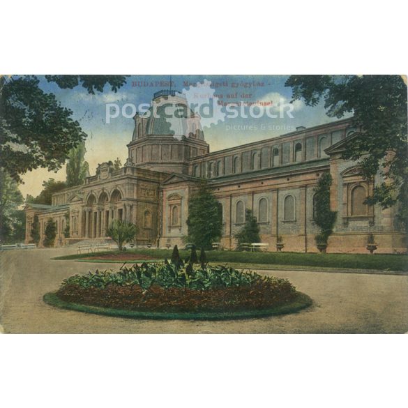 1918 – Budapest. Margaret Island Spa. Colored photo sheet, postcard. (2791134)