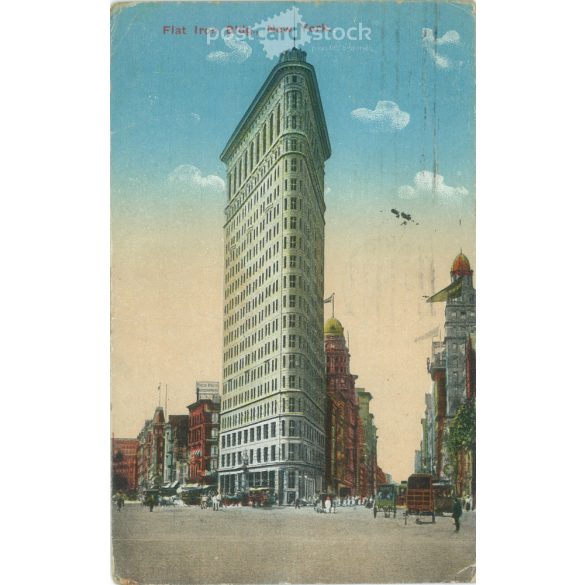 1915 – Flat Iron Building. New York City. Colored photo sheet, postcard. (2791135)