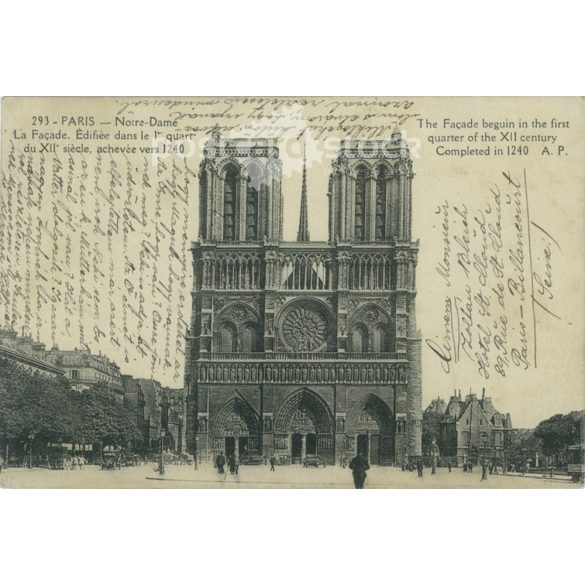 1925 – Paris. Notre-Dame. Photo sheet, postcard. (2791154)