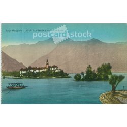   ISOLA SUOERIORE – Lago Maggiore. Colored photo sheet, postcard. (2791201)