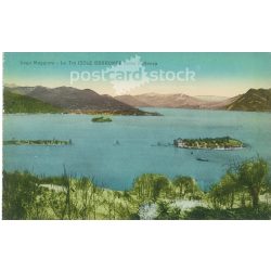   ISOLE  BORROME – Lago Maggiore. Colored photo sheet, postcard. (2791202)