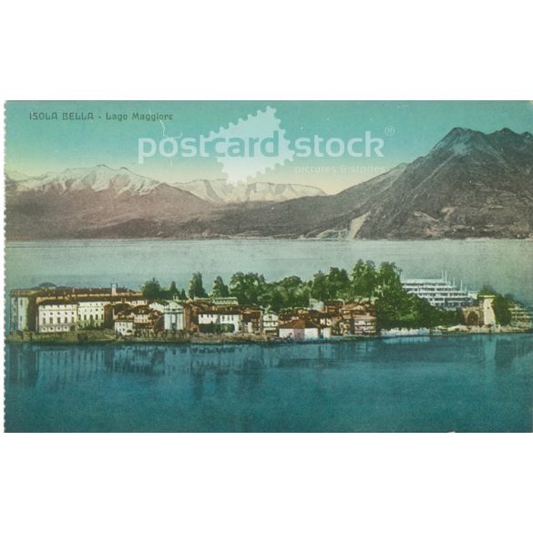 ISOLA BEELLA – Lago Maggiore. Colored photo sheet, postcard. (2791203)