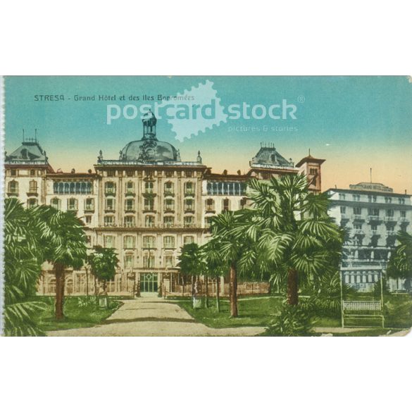 STRESA – Grand Hotel. Colored photo sheet, postcard. (2791206)