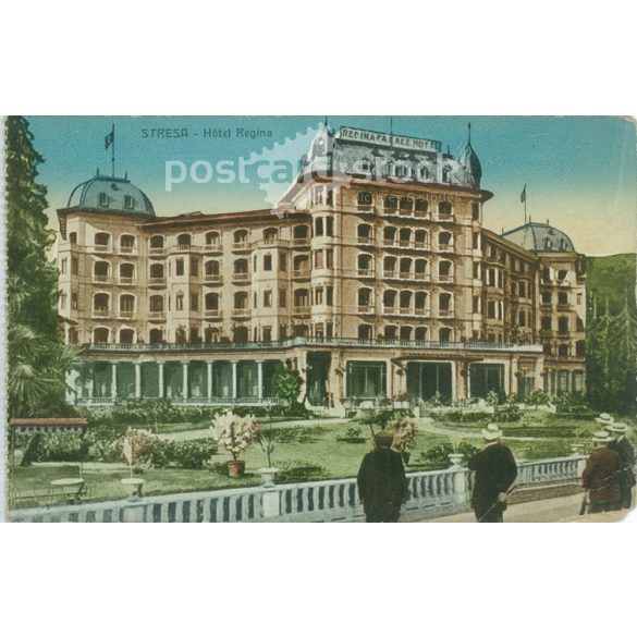 STRESA – Hotel Regina. Colored photo sheet, postcard. (2791207)