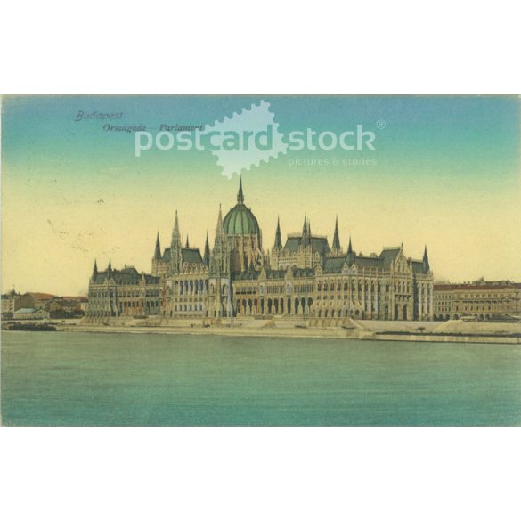 1909 – Budapest. Parliament. Colored photo sheet, postcard. (2791237)