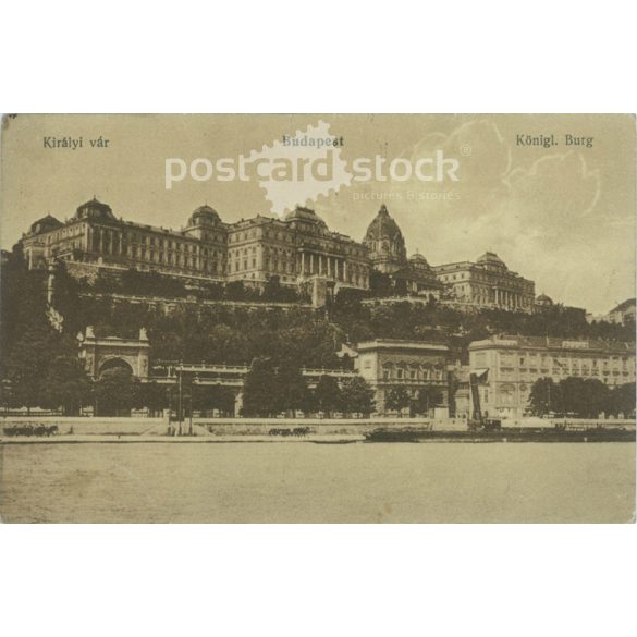 1913 – Budapest. Royal Palace. Photo sheet, postcard. (2791238)