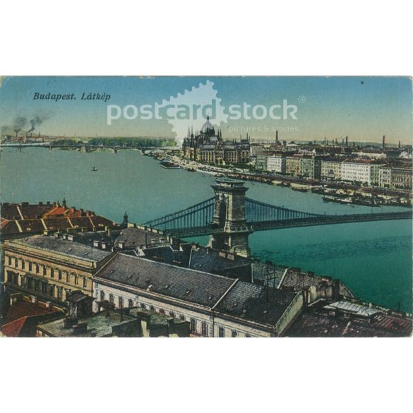 1911 – Budapest. Colored photo sheet, postcard. (2791240)