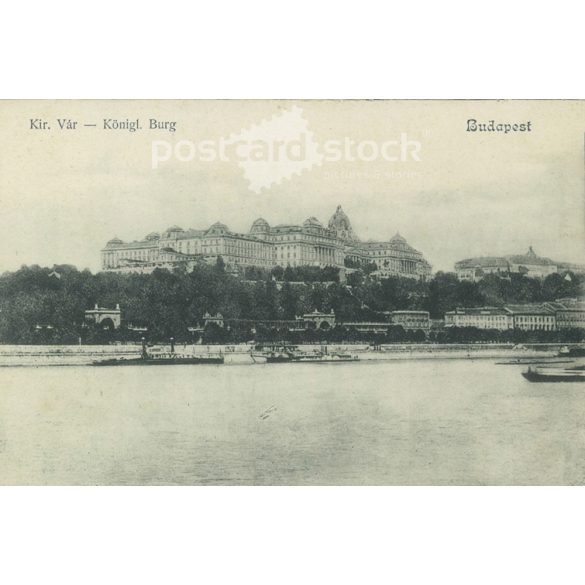 1905 – Budapest. Royal Palace. Photo sheet, postcard. (2791241)