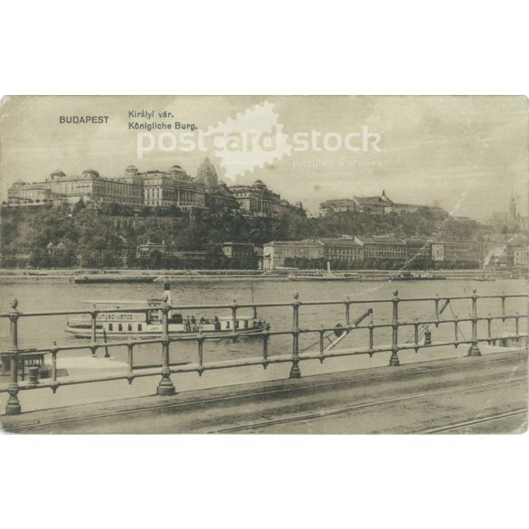 1915 – Budapest. Royal Palace. Photo sheet, postcard. (2791245)