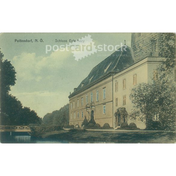 Pottendorf. Colored photo sheet, postcard. (2791252)