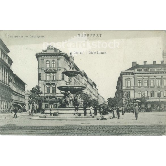 1907 – Budapest, Baross-utcza. Photo sheet, postcard. (2791284)