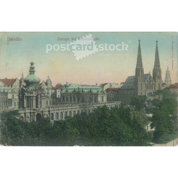 1906 – Dresden. Colored photo sheet, postcard. (2791307)