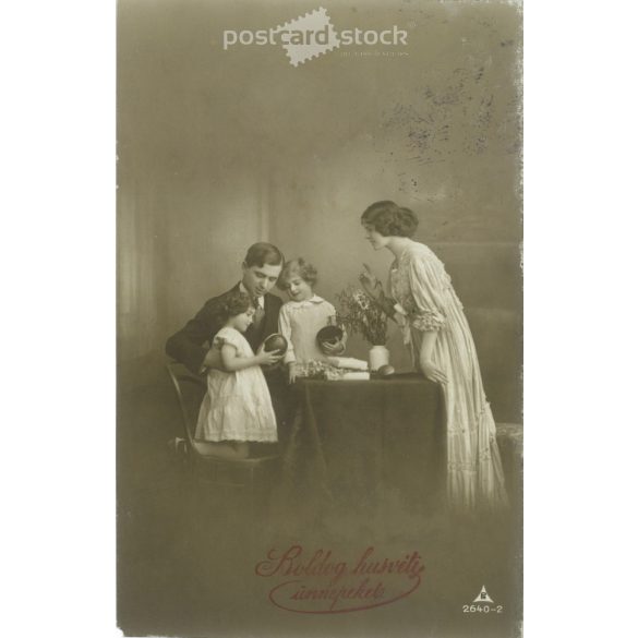 1916 – Happy Easter! Photo sheet, greeting card. (2791317)