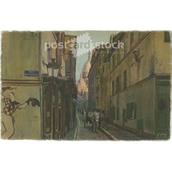 Paris. Montmartre. Postcard. (2791324)