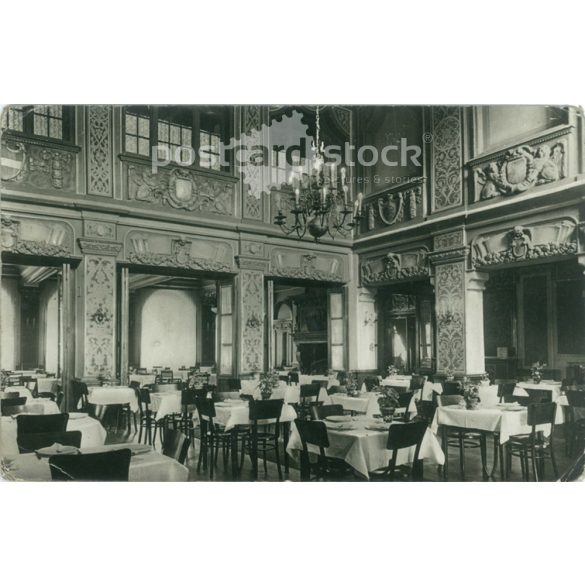 Lillafüred. Palace Hotel Restaurant. Photo sheet, postcard. (2791326)