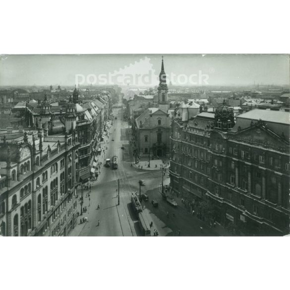 Budapest. Kossuth Lajos Street. Photo sheet, postcard. (2791330)