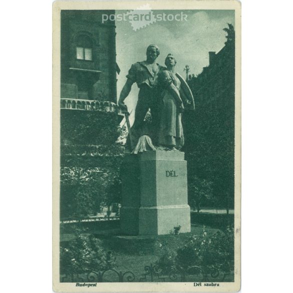 Budapest. South statue. Photo sheet, postcard. (2791331)