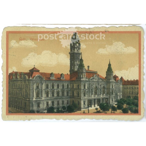 1920 – Győr. Colored photo sheet, postcard. (2791363)