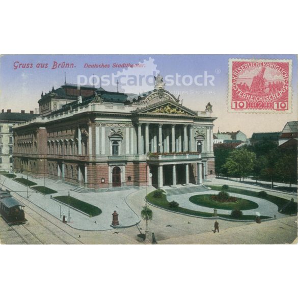 1918 – Greetings from Brno. Colored photo sheet, postcard. (2791401)