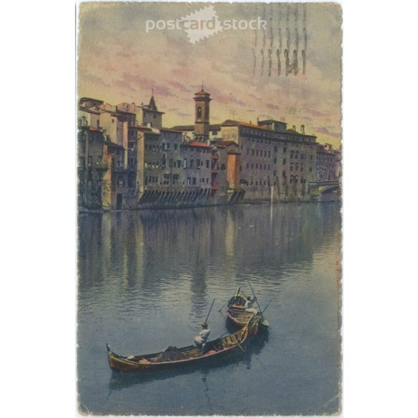 1935 – Florence. Colored photo sheet, postcard. (2791402)