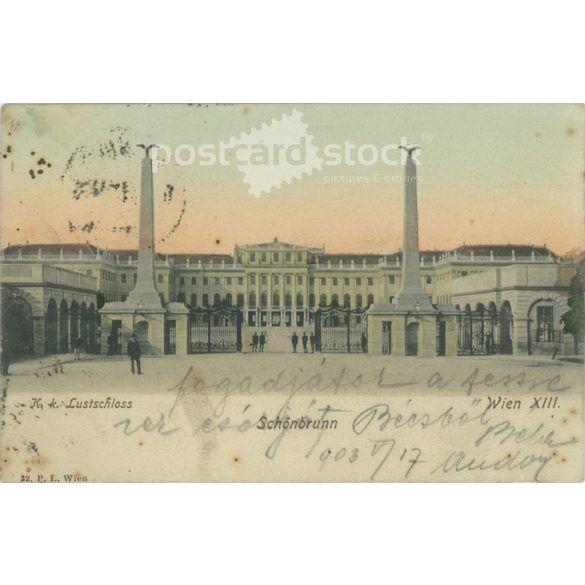 1903 – Schönbrunn Vienna. Colored photo sheet, postcard. (2791423)