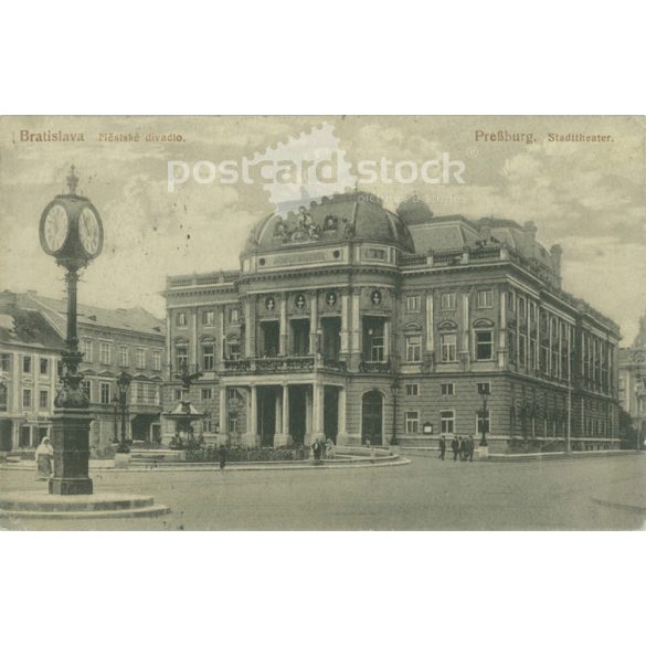 1924 – Bratislava City Theater. (2791429)