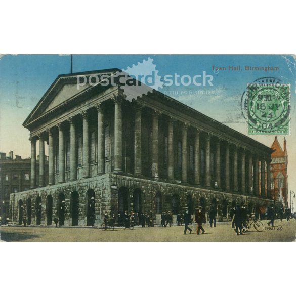 1930 – Birmingham. City Hall. Colored photo sheet, postcard. (2791449)