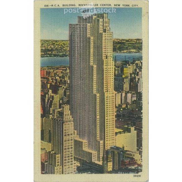 1947 – Rockefeller Center. New York City. Colored photo sheet, postcard. (2791459)