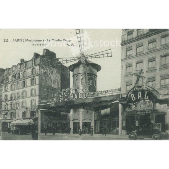 1920 – A Moulin Rouge, Paris. Photo sheet, postcard. (2791467)