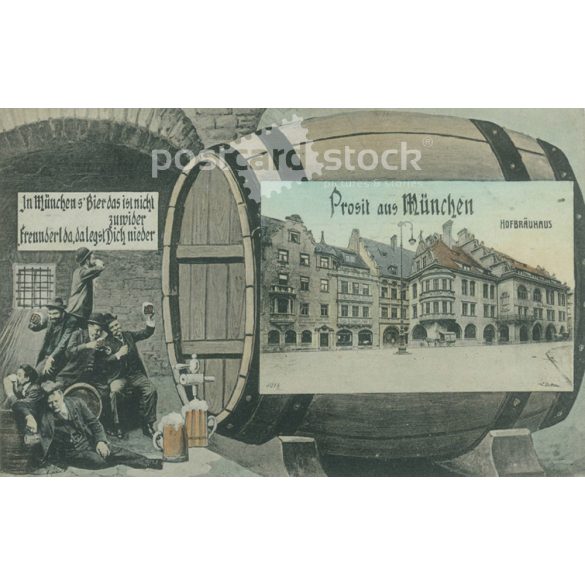 1909 – Greetings from Munich. Greeting card. (2791486)