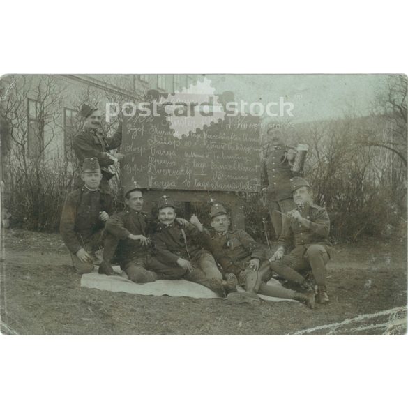 1904 – Hungarian Armed Forces. Obsitos photo. (1897-1904).  Photo sheet, postcard. (2791489)