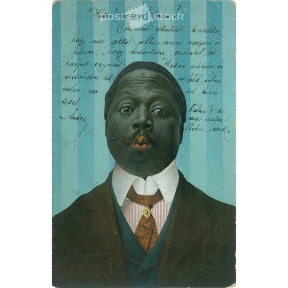 1905 – Elegant man. ESD postcard. Colored photo sheet. (2791493)