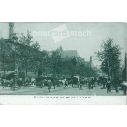   1906 – Paris morning in downtown. Photo sheet, postcard. (2791499)