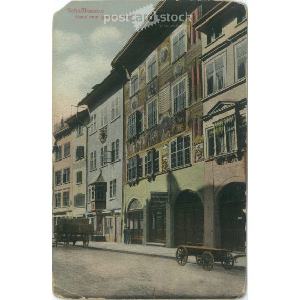 1930 – Schaffhausen. Switzerland. The boss’s house. Colored photo sheet, postcard. (2791510)