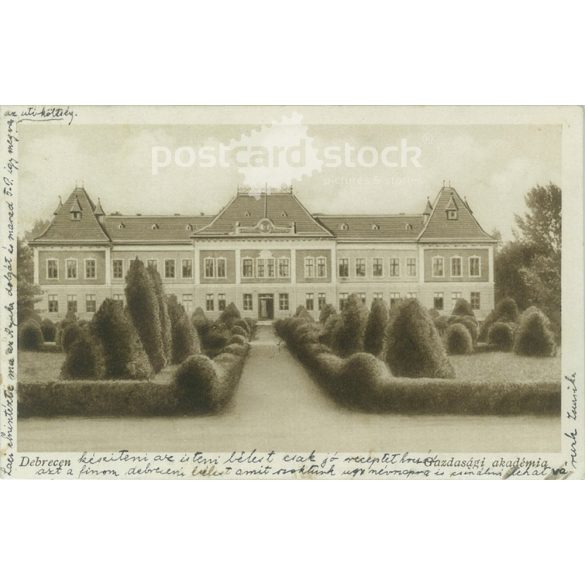 1930 – Debrecen. Academy of Economics. Photo sheet, postcard. (2791518)